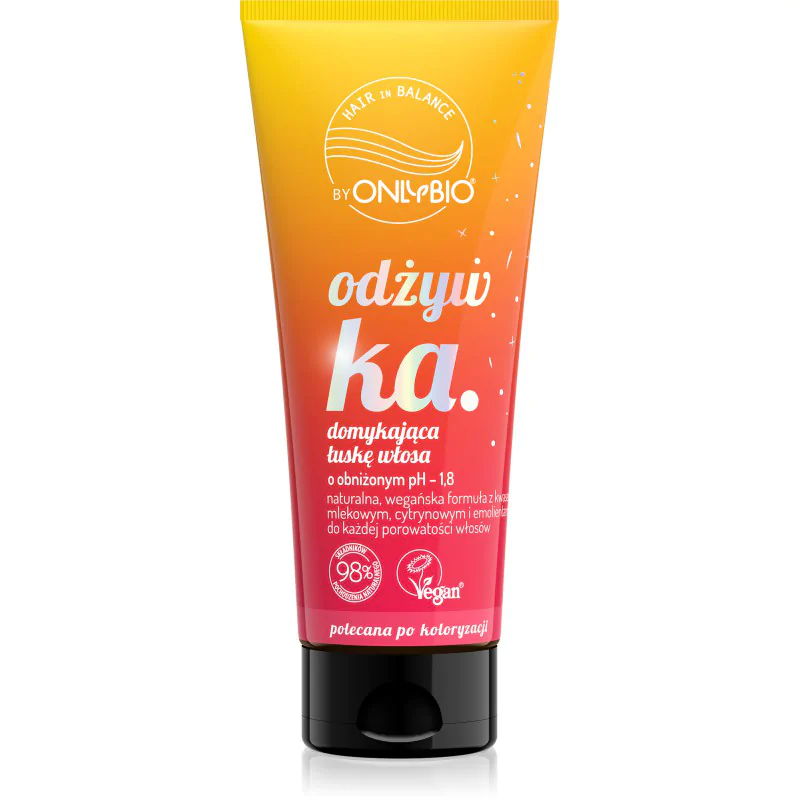OnlyBio Hair in Balance Conditioner to Close Scales of Hair 200ml