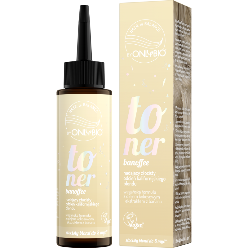OnlyBio Hair in Balance Banoffee Hair Toner 100ml