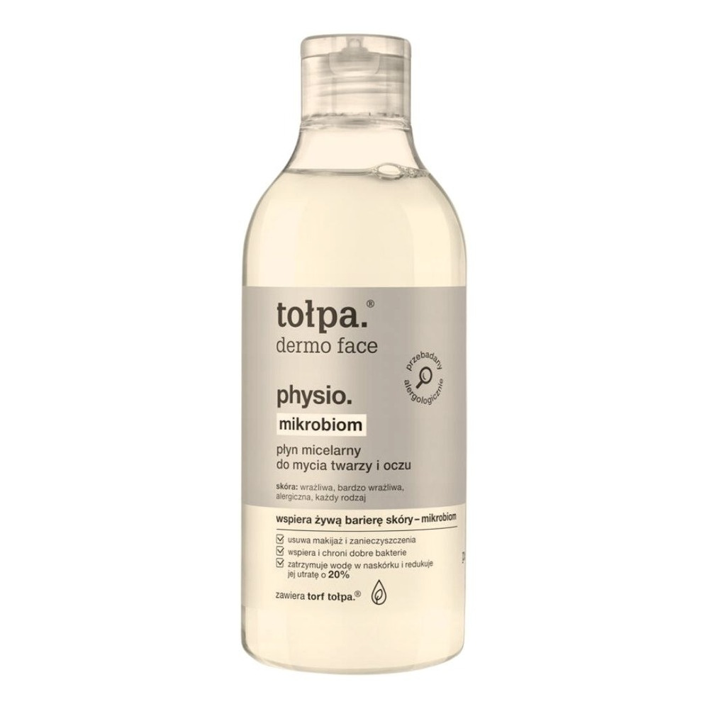Tołpa Dermo Face Physio Mikrobiom Płyn Micelarny do Skóry Wrażliwej 400ml