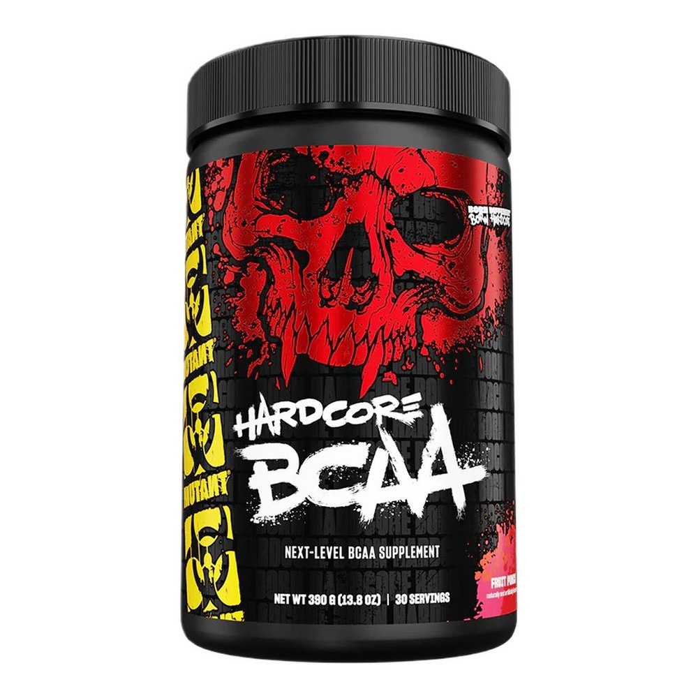 Mutant Hardcore BCAA Suplement BCAA w Proszku z Elektrolitami na Wydajność i Regenerację 390g