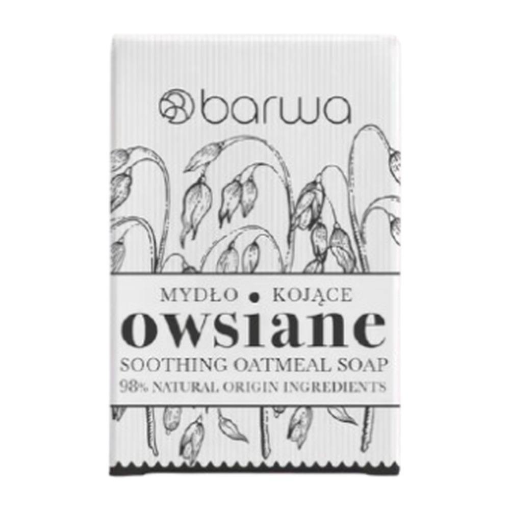 Barwa Pure Calm Kojące Owsiane Mydło w Kostce dla Skóry Wrażliwej i Suchej 100g