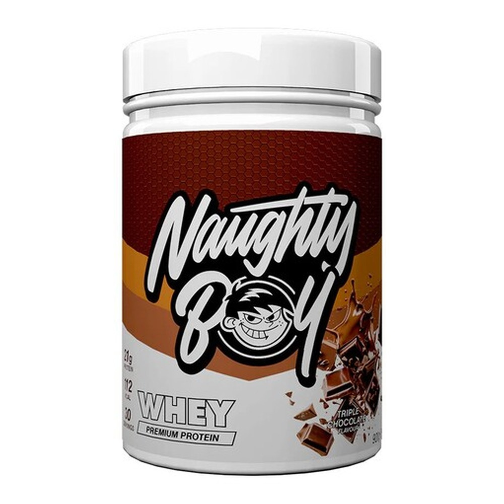 Naughty Boy Advanced Whey Odżywka Białkowa na Wzrost Mięśni Potrójna Czekolada 900g