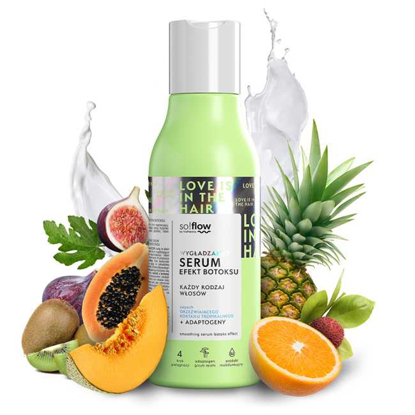 So!Flow Wygładzające Serum z Efektem Botoksu dla każdego Rodzaju Włosów 150ml