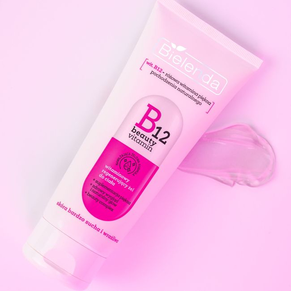 Bielenda B12 Beauty Vitamin Regenerating Body Gel for Very Dry and Sensitive Skin 200ml