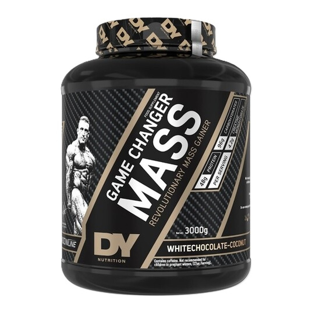 Dorian Yates Game Changer Mass Gainer, White Chocolate-Coconut 3000g