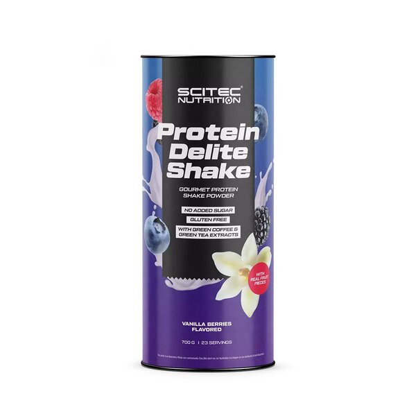 SciTec Protein Delite Shake, Vanilla Berries - 700g