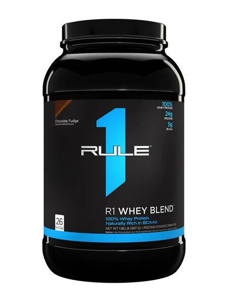Rule One R1 Whey Blend, Chocolate Fudge - 897g