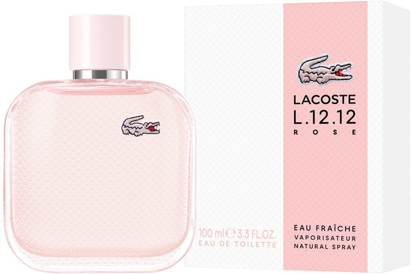 Lacoste L.12.12 Rose Eau Fraiche Eau de Toilette 100ml Spray