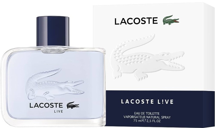 Lacoste Live Woda Toaletowa dla Mężczyzn Spray 75ml