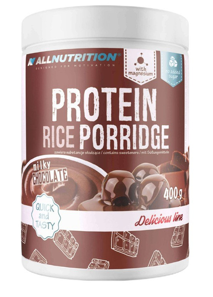Allnutrition Protein Rice Porridge Milky Chocolate High Protein Meal 400g