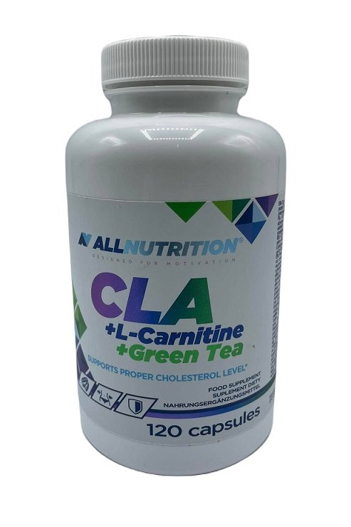 Allnutrition CLA L-Carnitine Green Tea for Physically Active People 120 Capsules