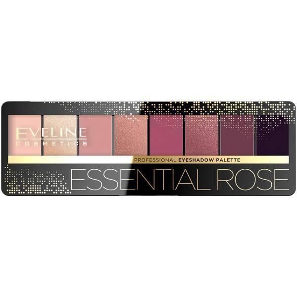 Eveline Eyeshadow Palette 8 Colors Essential Rose Paleta Cieni do Powiek 9.6g