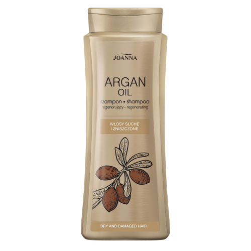 Joanna Argan Oil Regenerating Shampoo for Dry and Damaged Hair 400ml