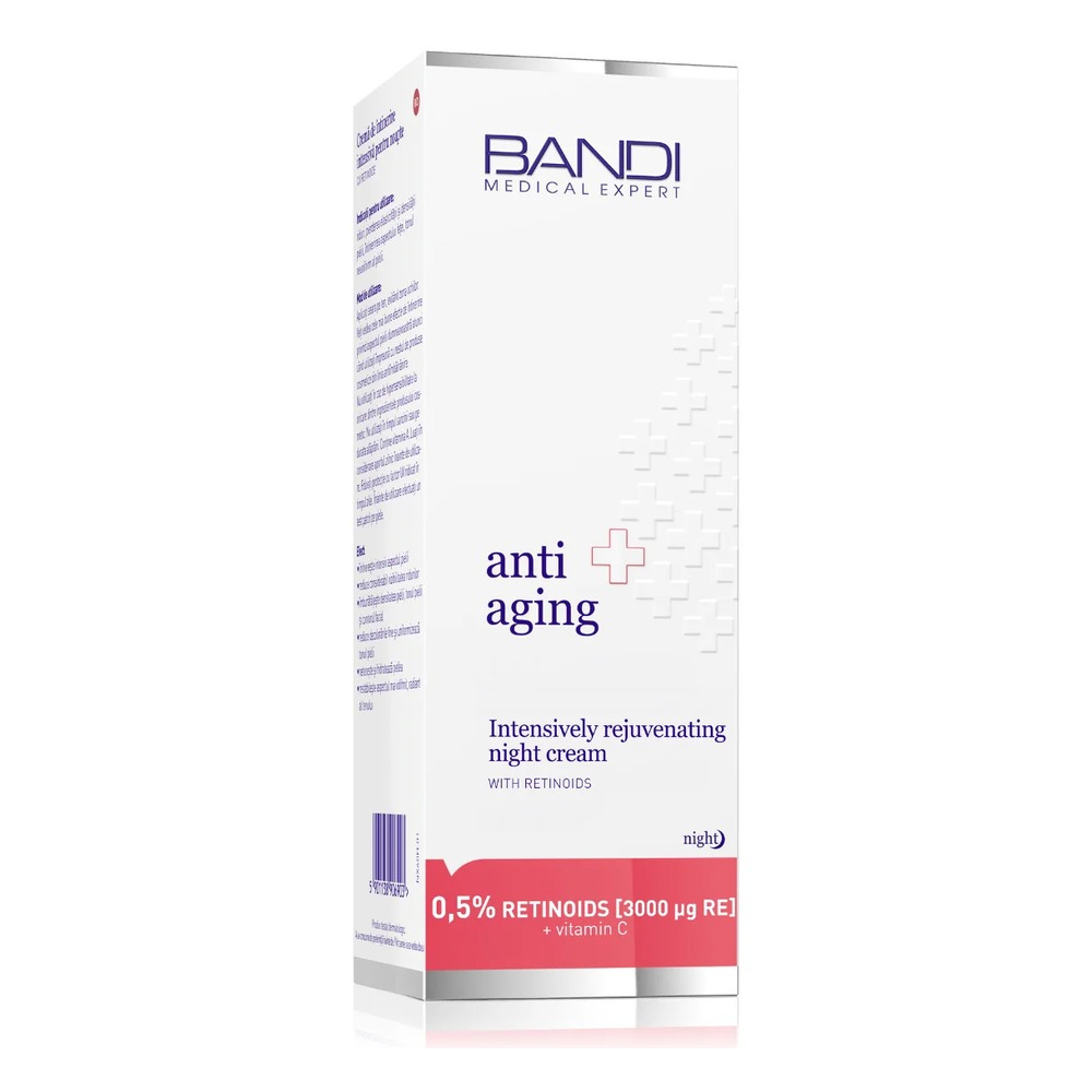Bandi Medical Expert Krem Intensywnie Odmładzający z Retinoidami na Noc 50ml