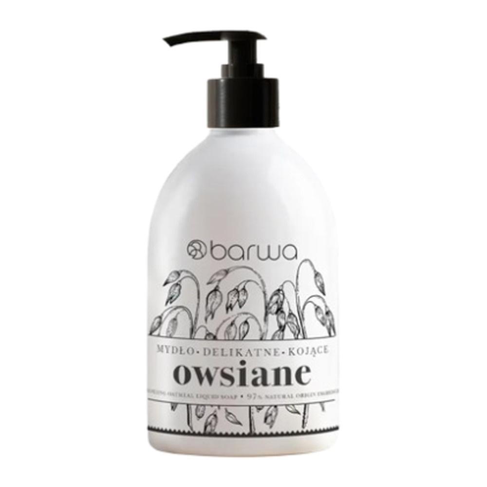 Barwa Pure Calm Kojące Owsiane Mydło w Płynie dla Skóry Wrażliwej i Suchej 450ml