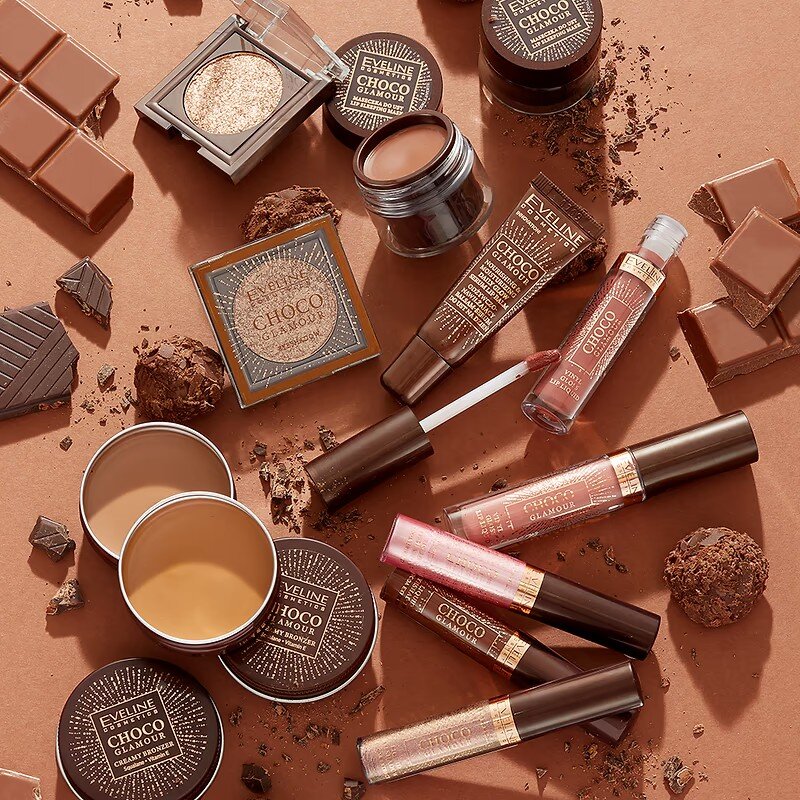 Eveline Choco Glamour Wodoodporne Cienie w Płynie Nr 06 6,5ml