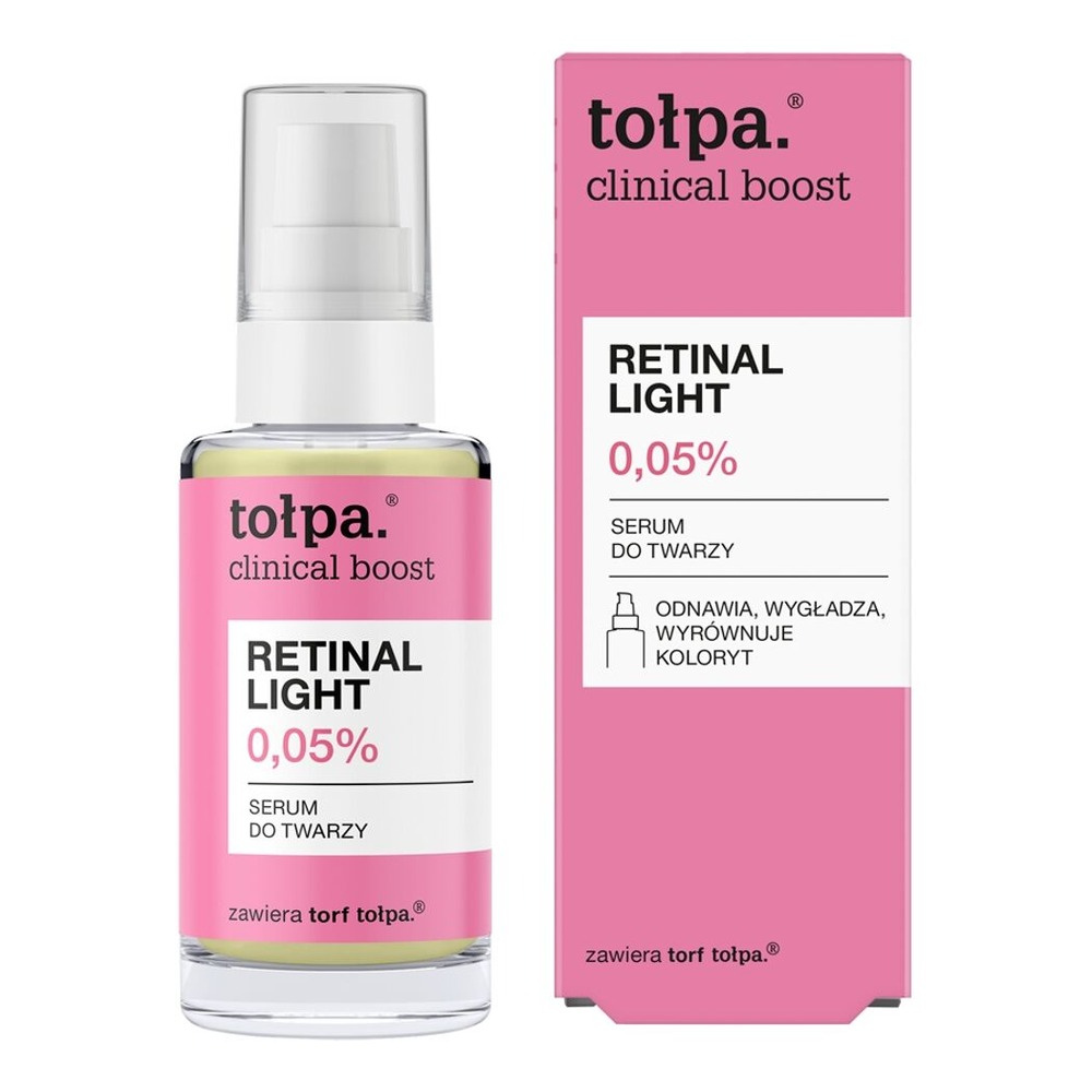 Tolpa Clinical Boost Retinal Lekkie Serum do Twarzy 0.05% Retinal 30ml