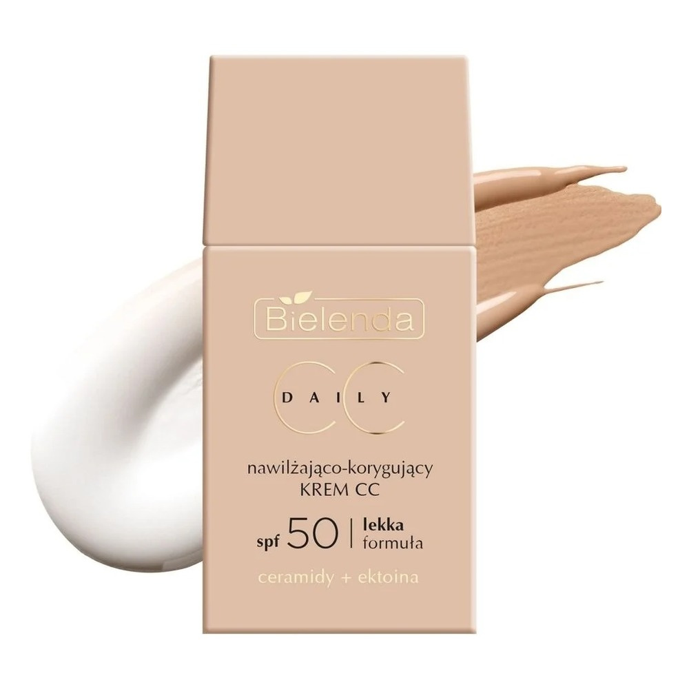 Bielenda Daily CC SPF 50 Moisturising Correcting CC Cream with Glow Effect 40ml