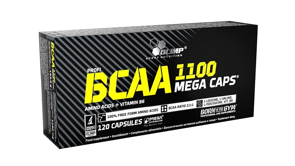 Olimp BCAA 1100 Mega Caps 120 Capsules