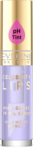 Eveline Celebrity Lips Tinted Oil Therapy Lip Serum Oil No. 03 Violet 5ml