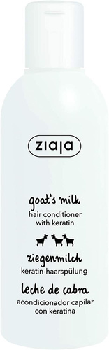 Ziaja Goat's Milk Strengthening Hair Conditioner with Keratin for Damaged Dry Rough and Dull Hair 200ml