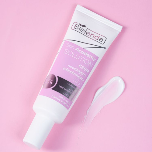 Bielenda Skin Academy Solutions Moisturizing - Regenerating Cream 5% Ceramides with Hyaluronic Acid and Betaine for Dry and Sensitive Skin for Day and Night 50ml