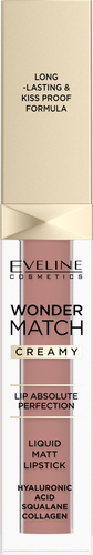 Eveline Wonder Match Matowa Pomadka w Płynie Nr 04 Carmel 6,8ml