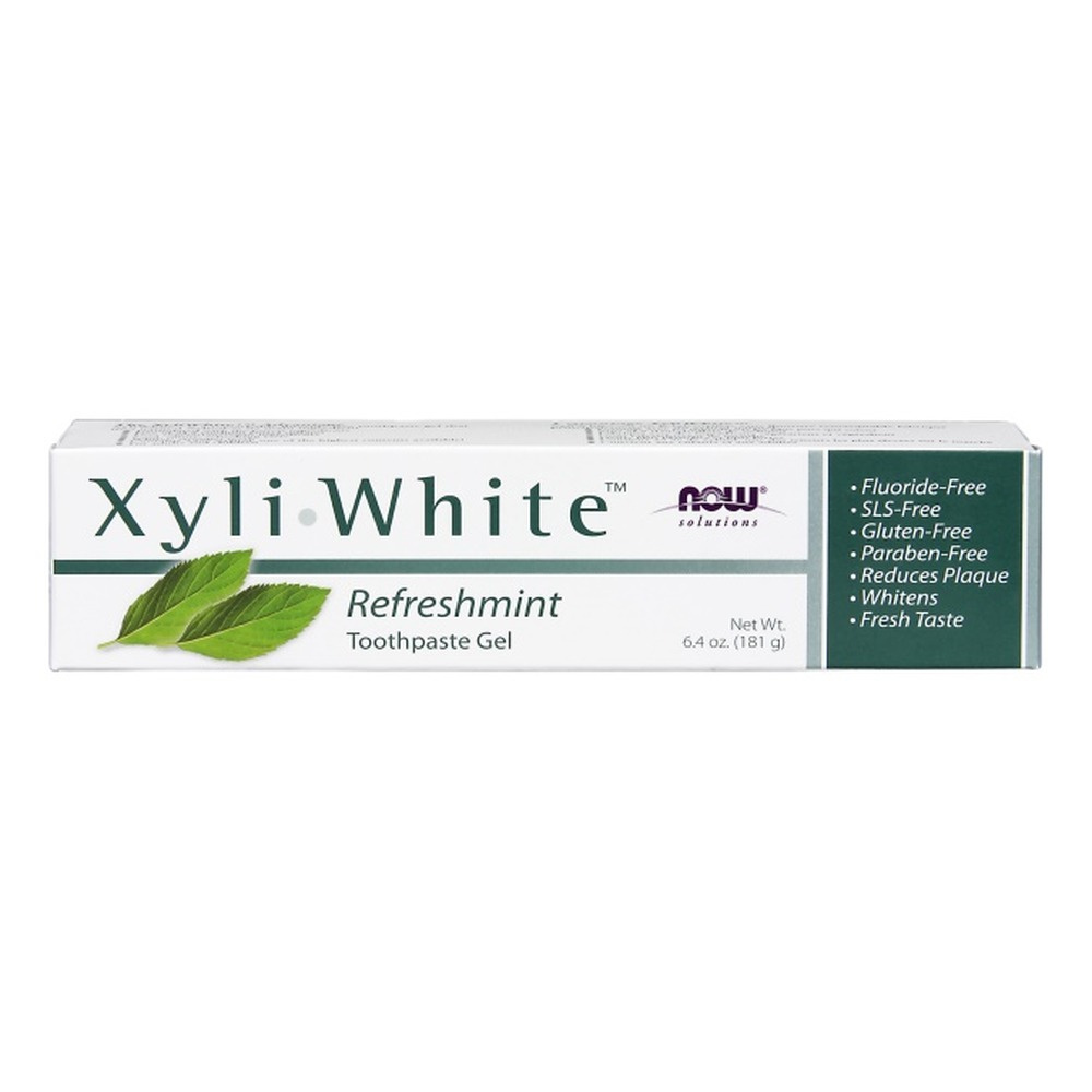 Now Foods XyliWhite Refreshmint Toothpaste Gel 181g