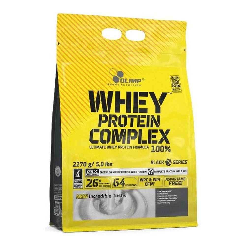 Olimp Nutrition Whey Protein Complex 100% Czekoladowa Odżywka Białkowa dla Sportowców na Masę Mięśniową 2270g