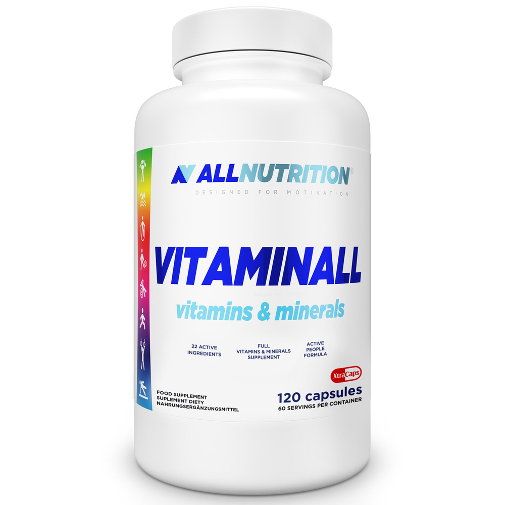 Allnutrition Vitaminall Witaminy i Minerały 120 Kapsułek