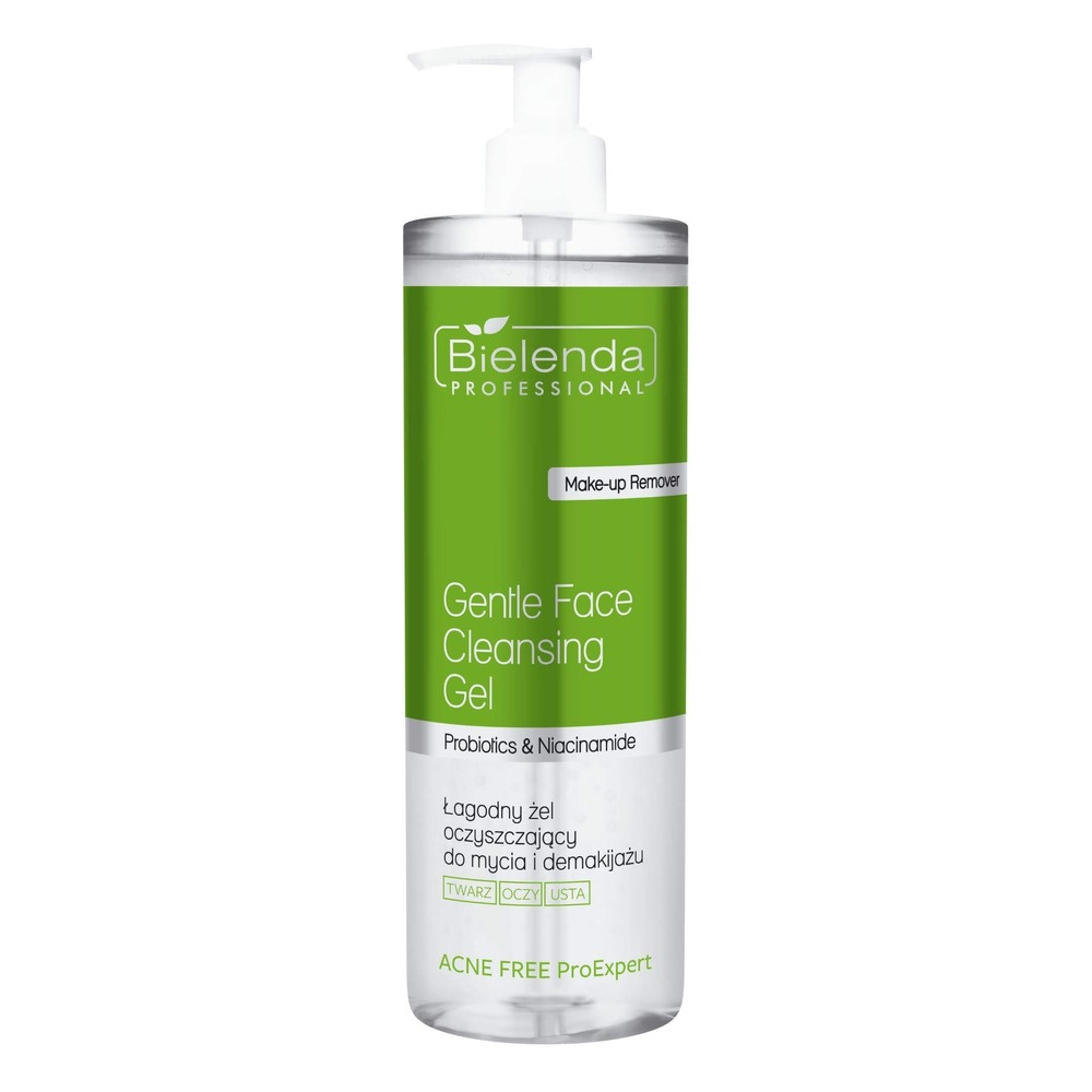 Bielenda Professional Acne Free ProExpert Delikatny Żel do Mycia Twarzy Oczu i Ust 500g