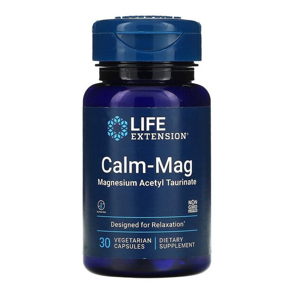 Life Extension Calm-Mag Magnez na Stres i Relaks 30 Kapsułek