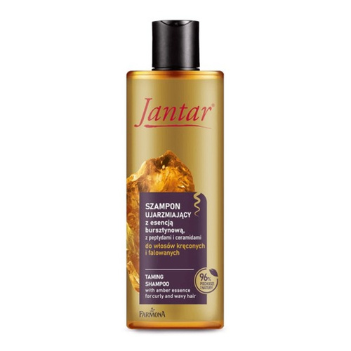 Jantar Taming Shampoo with Amber Essence, Peptides and Ceramides for Curly and Wavy Hair 300ml