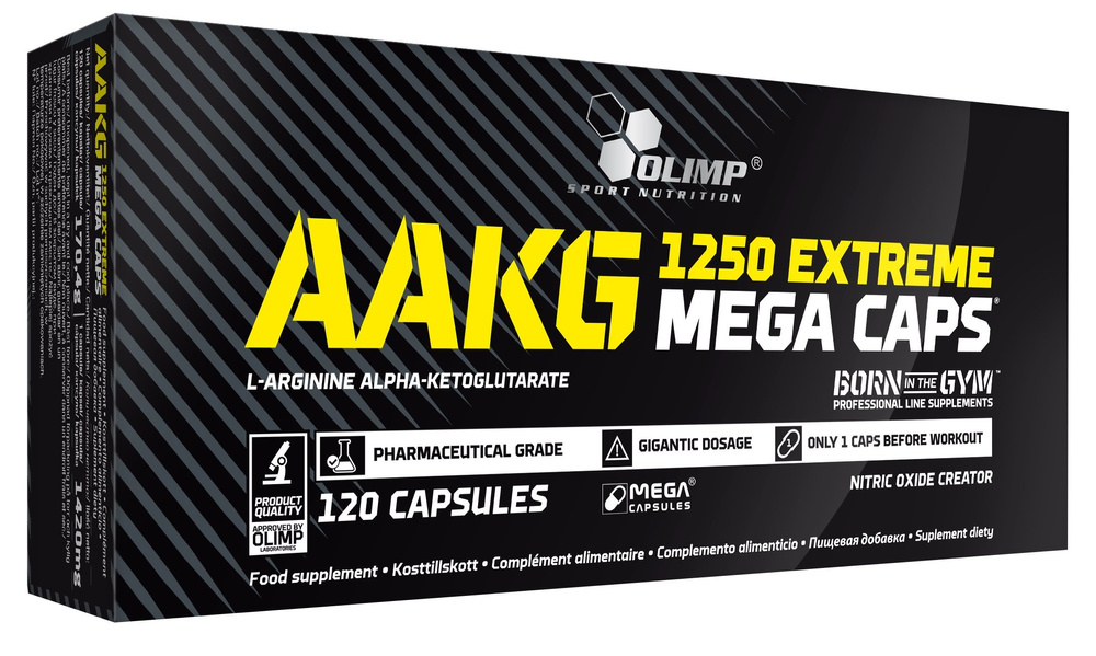 Olimp AAKG Extreme Mega Caps 120 Kapsułek