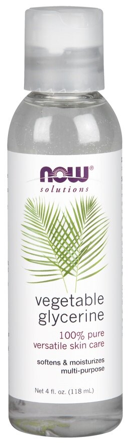 Now Foods Vegetable Glycerine for Dry and Rough Skin 118ml
