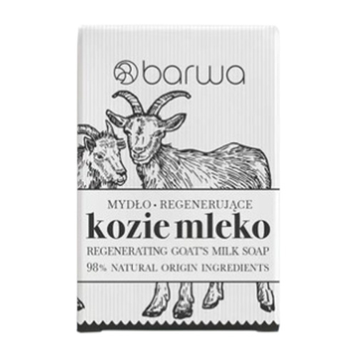 Barwa Pure Calm Regenerujące Mydło w Kostce Kozie Mleko dla Skóry Wrażliwej i Suchej 100g