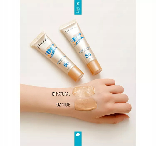 Lirene BB Nawilżający Krem Koloryzujący SPF50 Nr 01 Natural 30ml