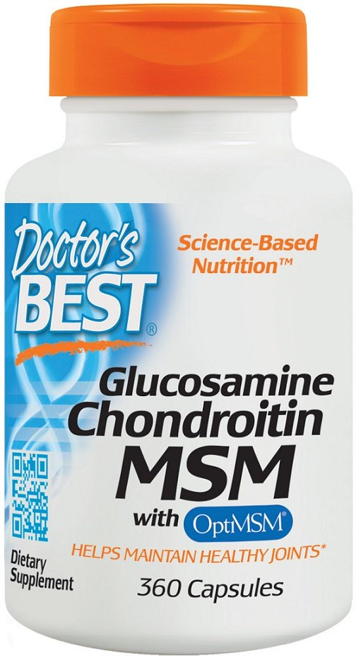 Glucosamine Chondroitin MSM with OptiMSM - 360 caps