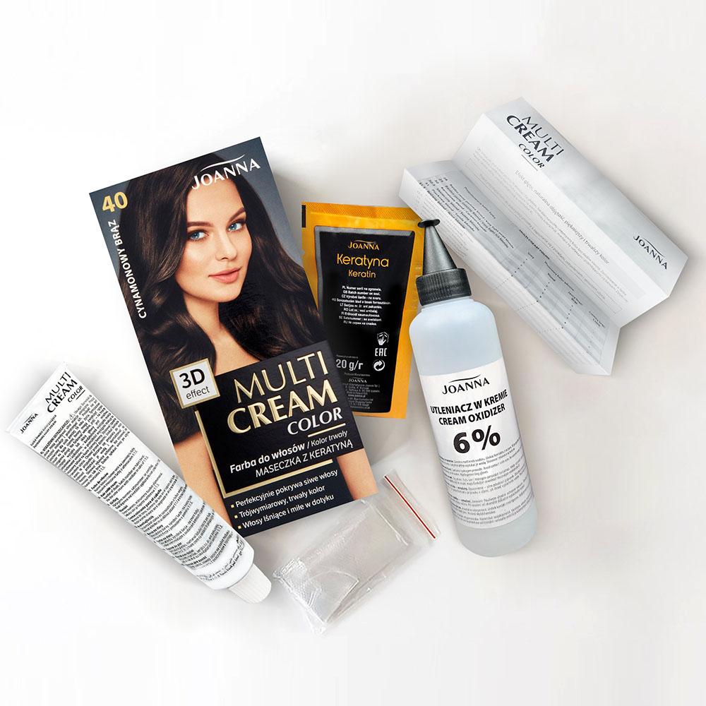 Joanna Multi Cream Color 3D Effect Paint No. 40 Cinnamon Brown 1 Piece