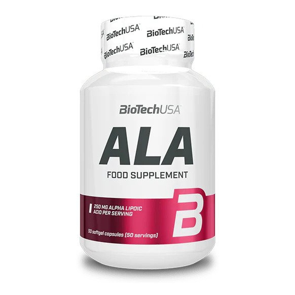BioTechUSA ALA Alpha Lipoic Acid, 250mg 50 caps