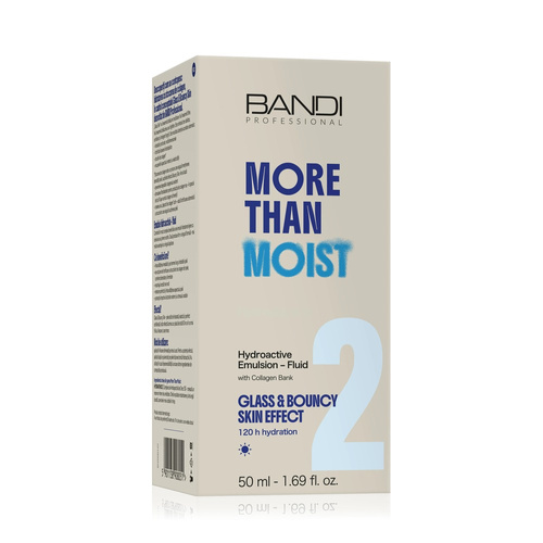 Bandi More than Moist Hydroaktywna Emulsja - Fluid z Bankiem Kolagenu 50ml