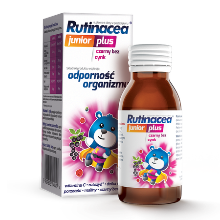 Rutinacea Junior Plus Płyn Wspierający Odporność Organizmu dla Dzieci 100ml