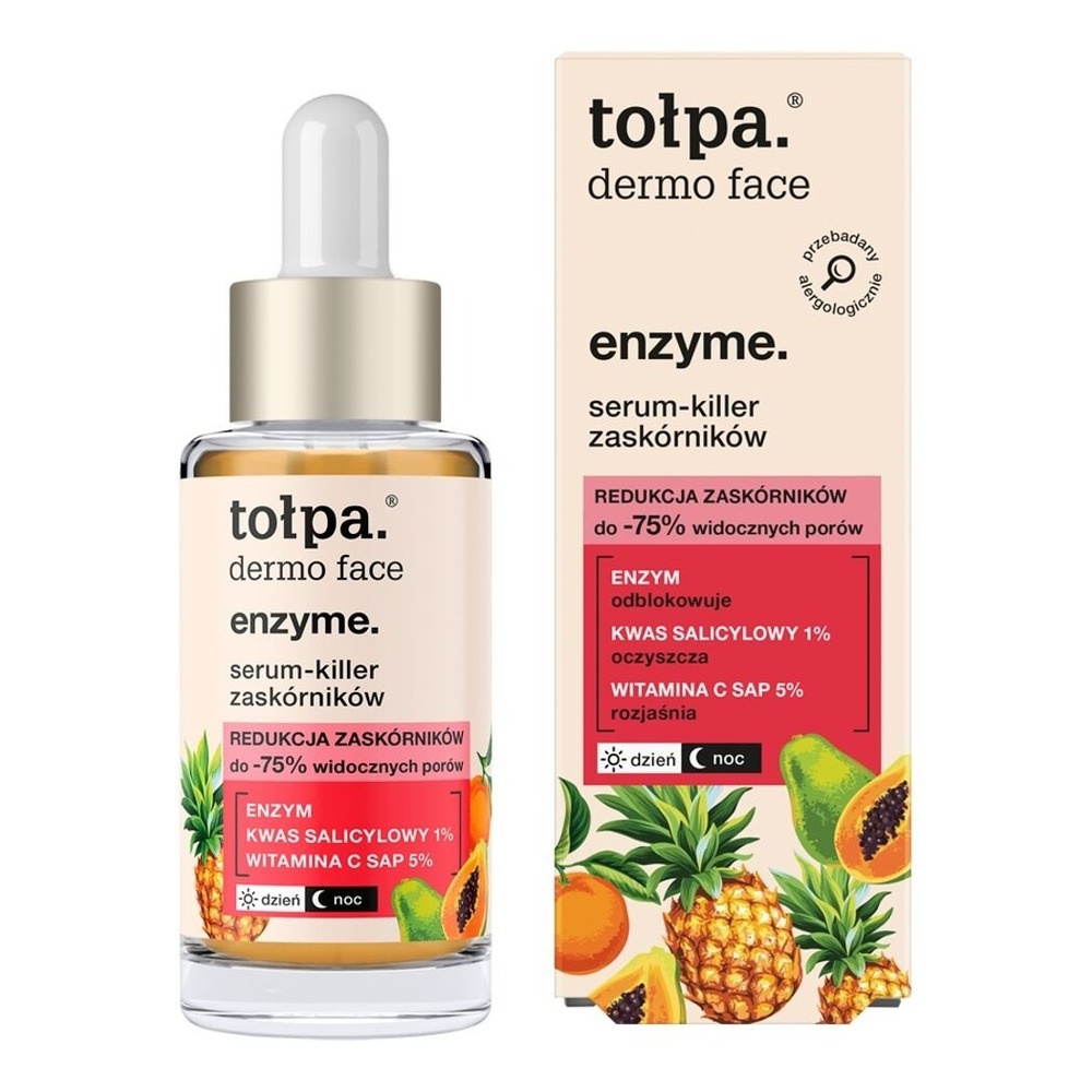 Tolpa Dermo Face Enzyme Serum for Blackheads Clarifying Exfoliating 30ml