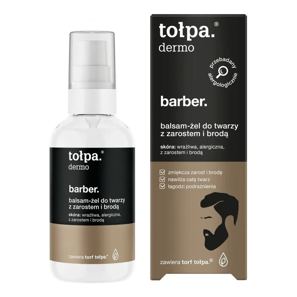 Tolpa Dermo Men Barber Balsam-żel do twarzy z zarostem i brodą 75ml