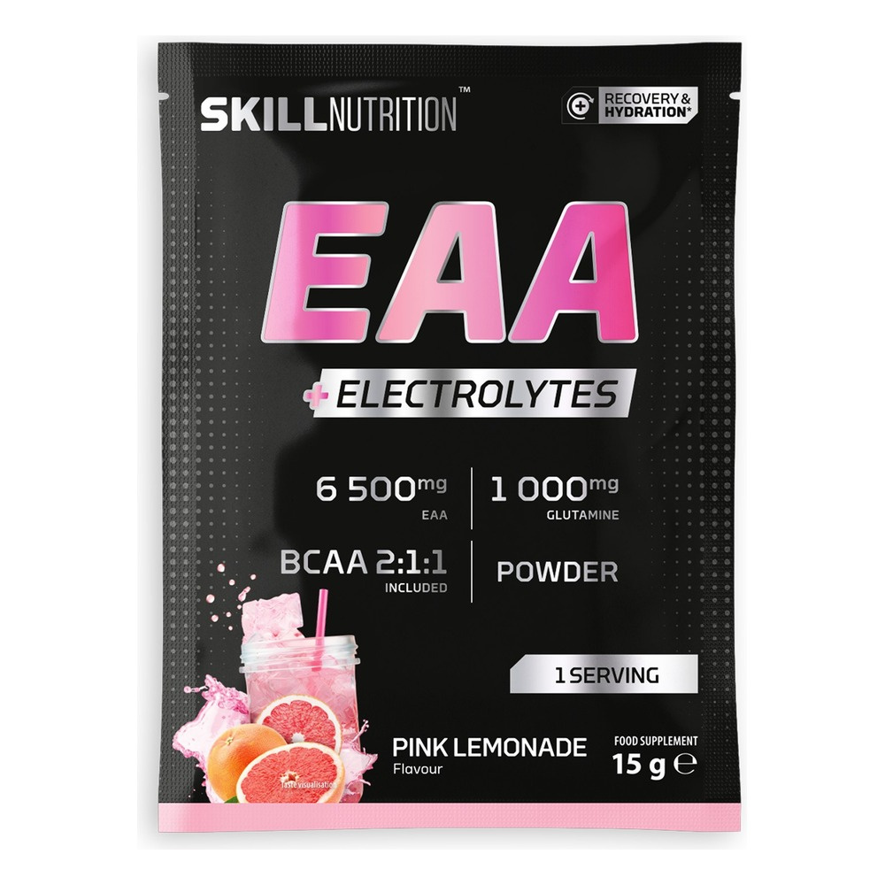 EAA + Electrolytes, Pink Lemonade  - 15g (1 serving)