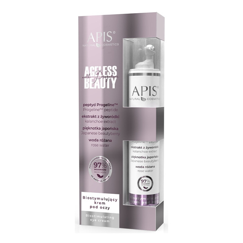 Apis Ageless Beauty Biostymulujący Krem pod Oczy z Progeliną 10ml