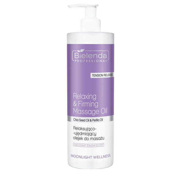 Bielenda Professional Moonlight Wellness Relaxing and Firming Massage Oil 500ml