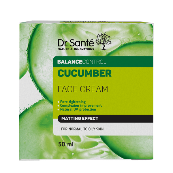 Dr.Sante Cucumber Balance Control Face Cream for Normal and Oily Skin 50ml
