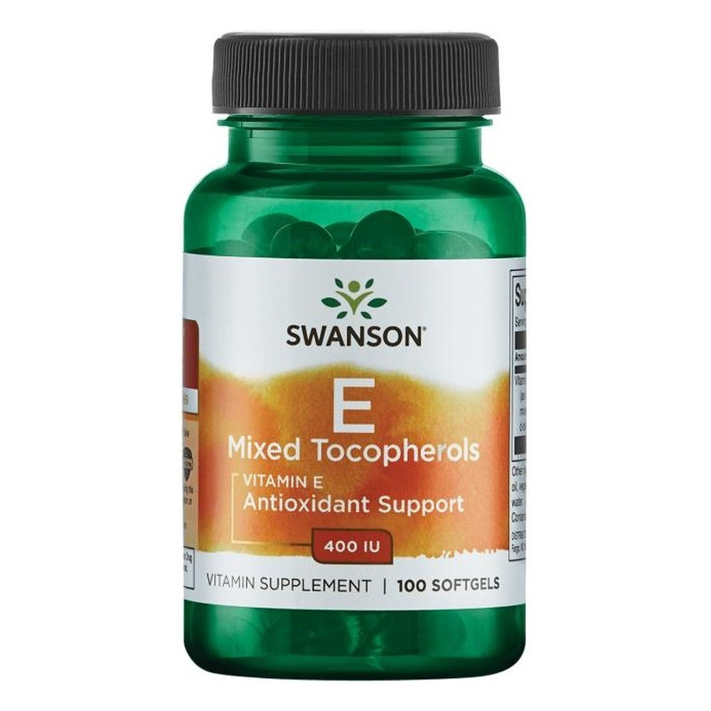 Swanson Vitamin E Mixed Tocopherols 400 IU 100 Kapsułek