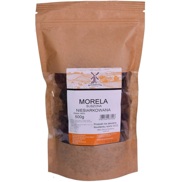 Młyn Kopytowa Dried Apricots Unsulphured 500g